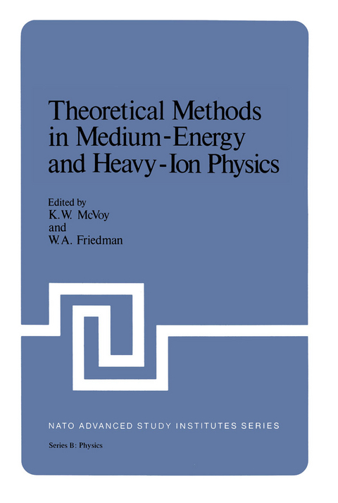 Theoretical Methods in Medium-Energy and Heavy-Ion Physics - 