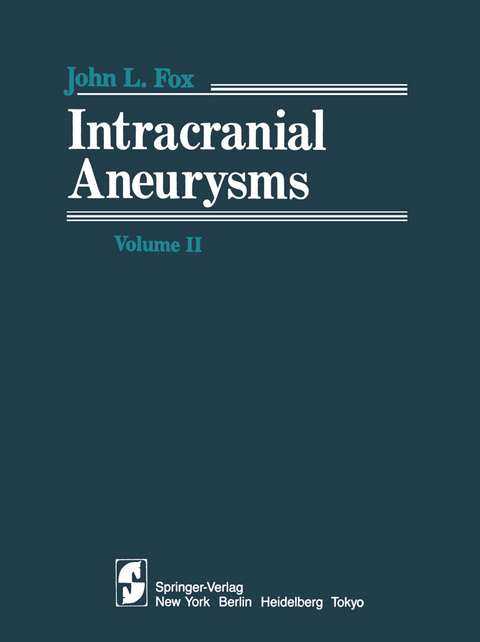 Intracranial Aneurysms - 