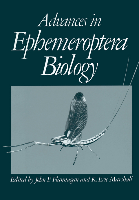 Advances in Ephemeroptera Biology - John F. Flannagan, K. Eric Marshall