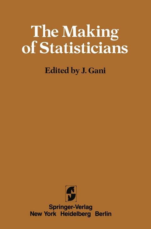 The Making of Statisticians - 