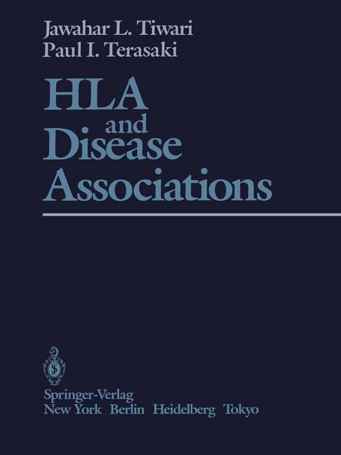 HLA and Disease Associations - J.L. Tiwari, P.I. Terasaki