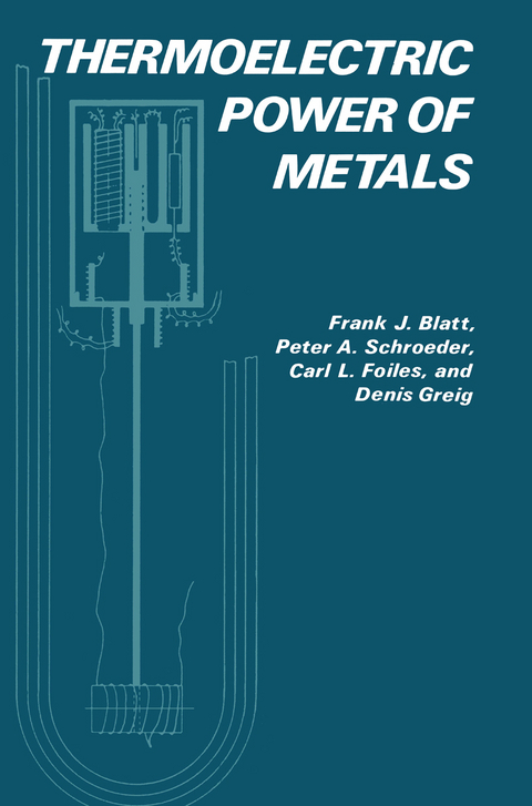 Thermoelectric Power of Metals - J. Blatt