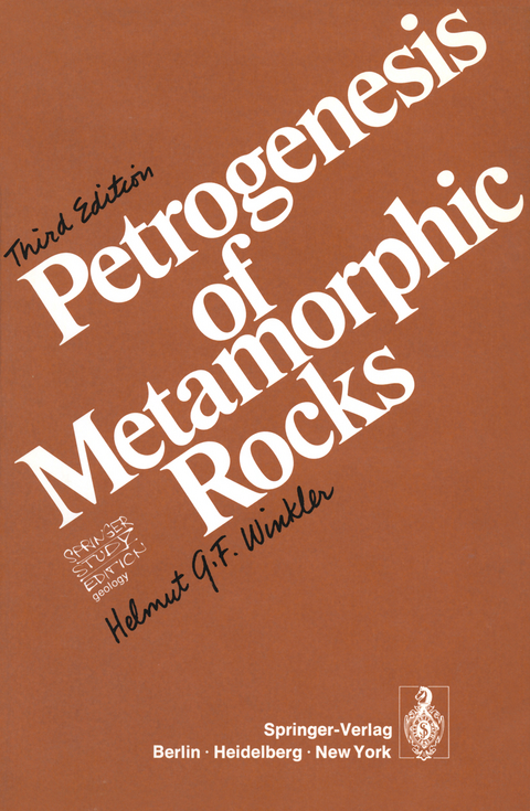 Petrogenesis of Metamorphic Rocks - Helmut G. F. Winkler