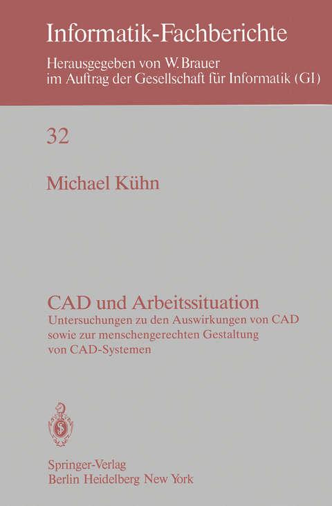 CAD und Arbeitssituation - M. Kühn