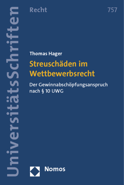 Streuschäden im Wettbewerbsrecht - Thomas Hager