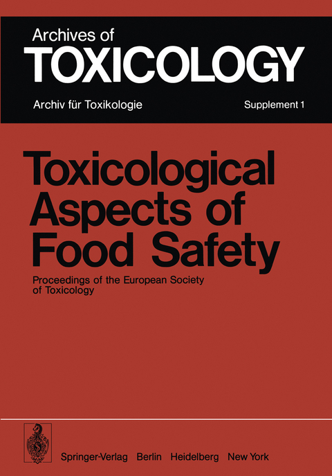 Toxicological Aspects of Food Safety - 