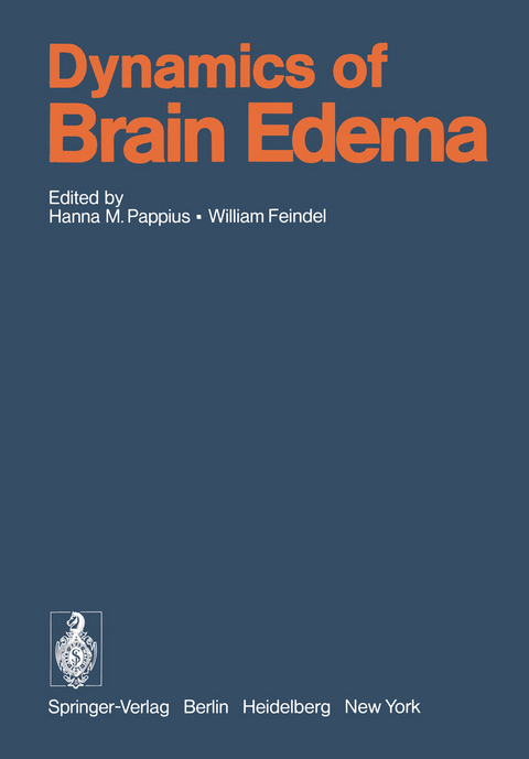 Dynamics of Brain Edema - 