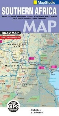Road Map Southern Africa -  Map Studio