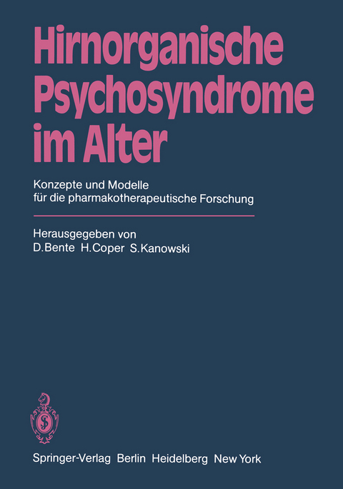 Hirnorganische Psychosyndrome im Alter - 