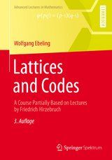 Lattices and Codes - Wolfgang Ebeling