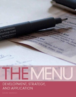 Menu, The - David Barrish