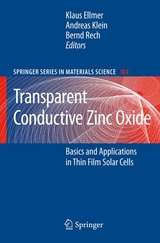 Transparent Conductive Zinc Oxide - 