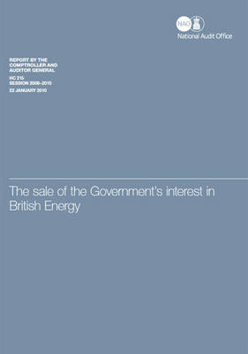The sale of the government's interest in British Energy -  Great Britain: National Audit Office