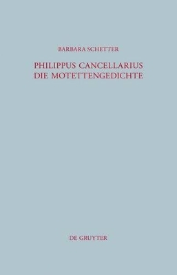 Philippus Cancellarius - Barbara Schetter