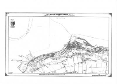 Barrowstouness (Bo'ness) 1844 Map - Peter J. Adams