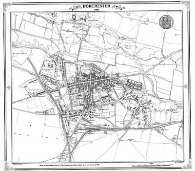 Dorchester 1886 Map - Peter J. Adams