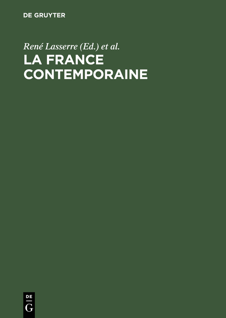 La France contemporaine - 