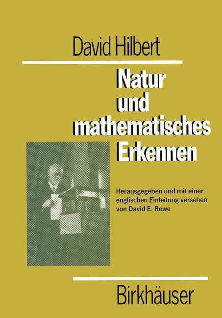 David Hilbert. Natur und mathematisches Erkennen - 