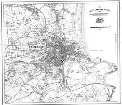 Aberdeen 1866 Map - Peter J. Adams