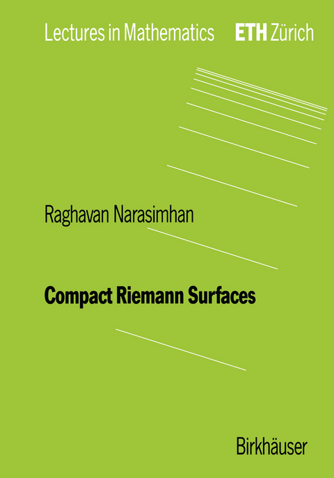 Compact Riemann Surfaces - R. Narasimhan