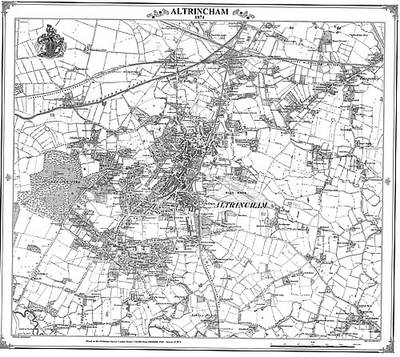 Altrincham 1874 Map - Peter J. Adams