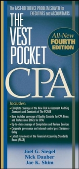 Vest Pocket CPA -  Nick A. Dauber,  Jae K. Shim,  Joel G. Siegel