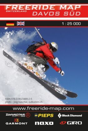 Freeride Map Davos Süd