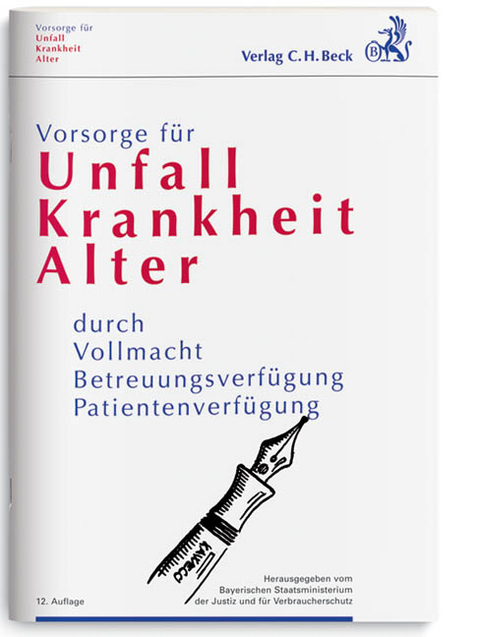 Vorsorge für Unfall, Krankheit, Alter - 