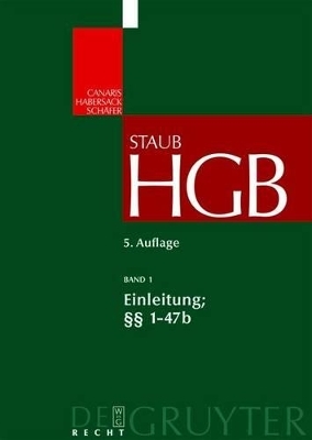 Handelsgesetzbuch / Einleitung; §§ 1-47b