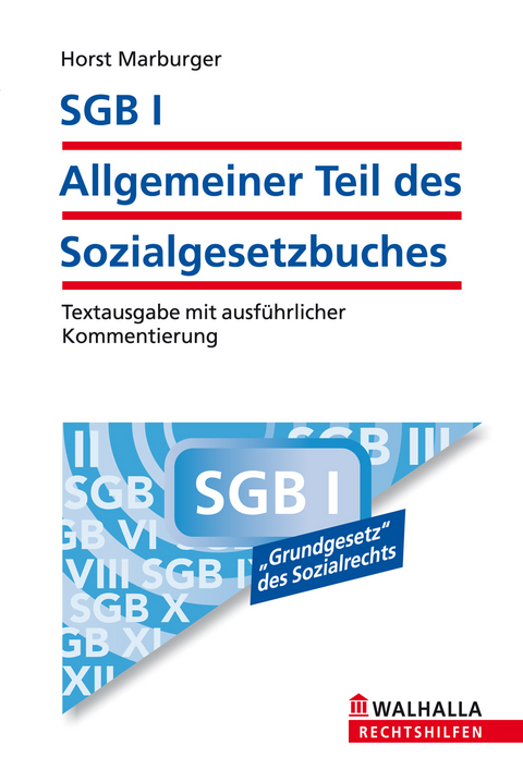 E-Book SGB I - Allgemeiner Teil des Sozialgesetzbuches - Horst Marburger