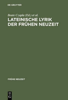 Lateinische Lyrik der Frühen Neuzeit - 