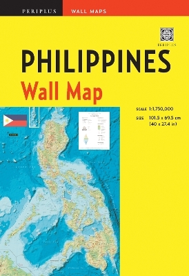 Philippines Wall Map Second Edition - 