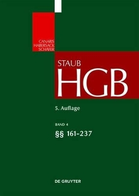 Handelsgesetzbuch / §§ 161-237