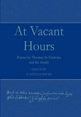 At Vacant Hours - Thomas St.Nicholas