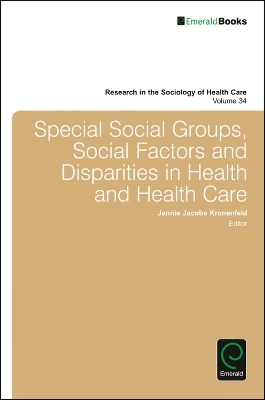 Special Social Groups, Social Factors and Disparities in Health and Health Care - 