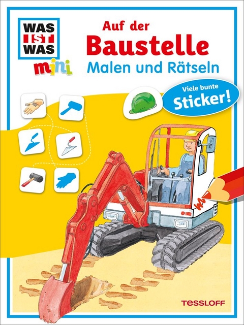 Malen und Rätseln: Auf der Baustelle - Monika Ehrenreich