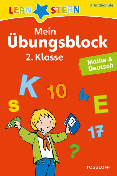 LERNSTERN Mein Übungsblock 2. Klasse. Mathe & Deutsch - Birgit Fuchs