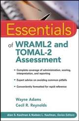 Essentials of WRAML2 and TOMAL-2 Assessment - Wayne Adams, Cecil R. Reynolds