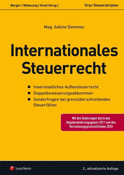 Steuerrecht - Internationales Steuerrecht - Sabine Dommes