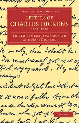 Letters of Charles Dickens - Charles Dickens