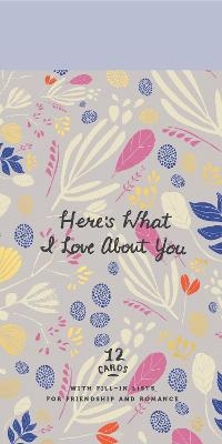 Here's What I Love About You -  Potter Gift