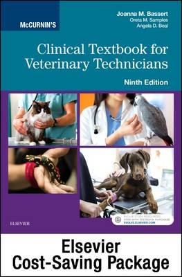 Mccurnin'S Clinical Textbook for Veterinary Technicians - Textbook and Workbook Package - Joanna Bassert, John Thomas