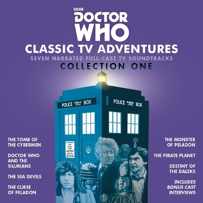 Doctor Who: Classic TV Adventures Collection One - Kit Pedler, Gerry Davis, Malcolm Hulke, Douglas Adams