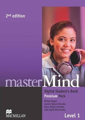 masterMind 2nd Edition AE Level 1 Digital Student's Book Pack Premium - Mickey Rogers, Steve Taylore-Knowles, Joanne Taylore-Knowles, Ingrid Wisniewska