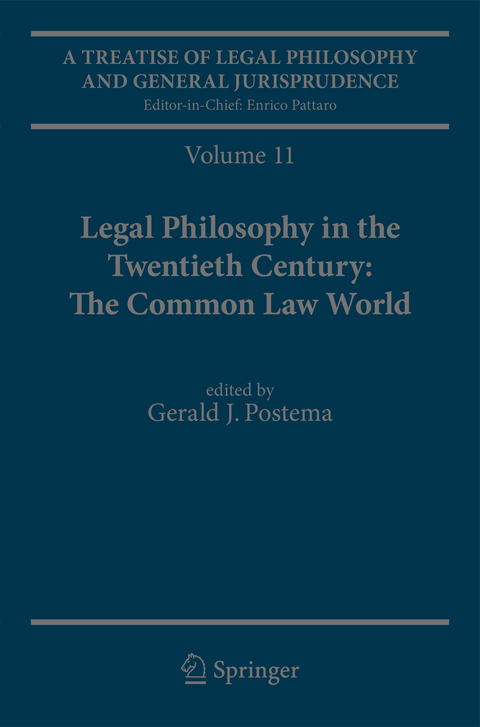 A Treatise of Legal Philosophy and General Jurisprudence - Gerald J. Postema