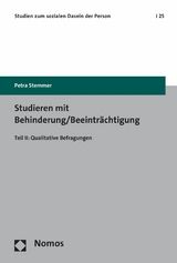 Studieren mit Behinderung/Beeinträchtigung - Petra Stemmer