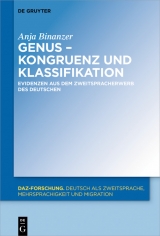 Genus - Kongruenz und Klassifikation -  Anja Binanzer