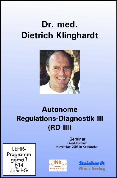 Autonome Regulations-Diagnostik III  (RD III) - Dietrich Klinghardt