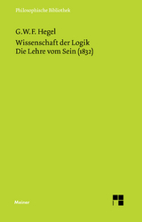 Wissenschaft der Logik. Erster Teil -  Georg Wilhelm Friedrich Hegel