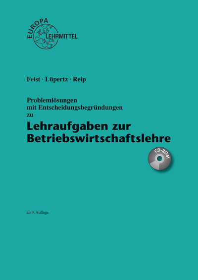 Problemlösungen mit Entscheidungsbegründungen zu 91811 - Theo Feist, Viktor Lüpertz, Hubert Reip